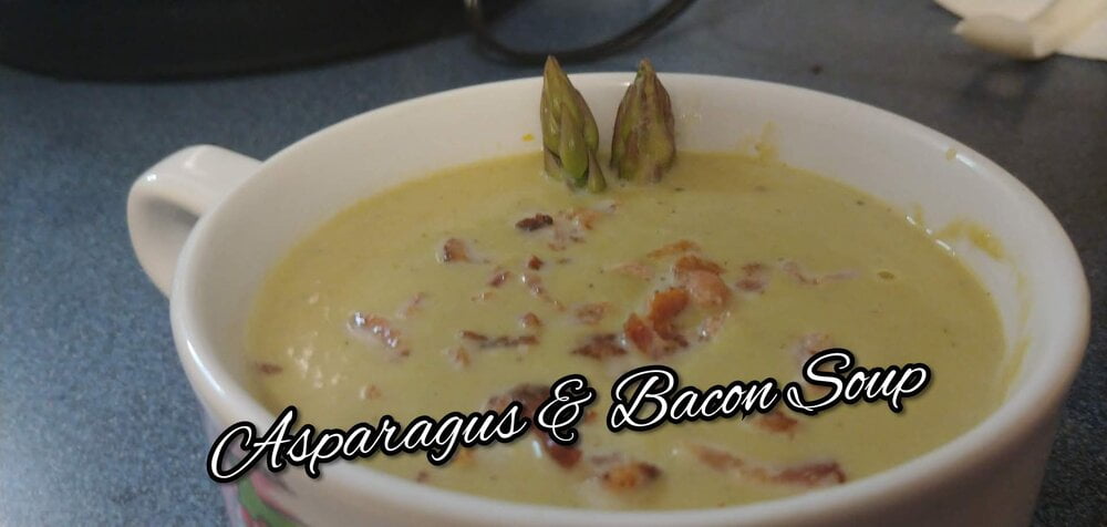 How to make Instant Pot Cream of Asparagus and Bacon Soup