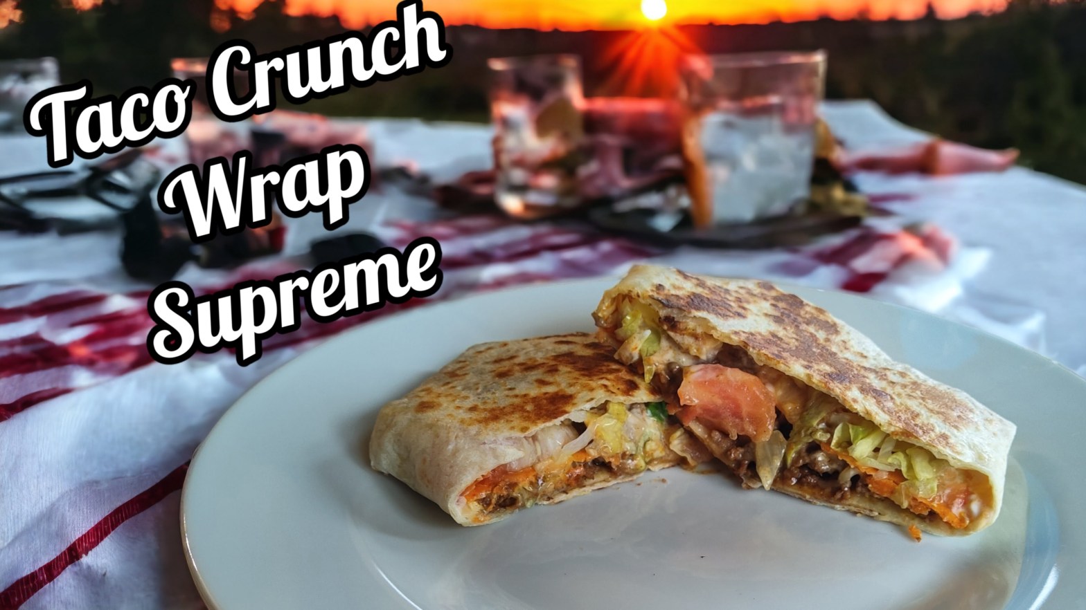 How to Make Taco Crunch Wrap