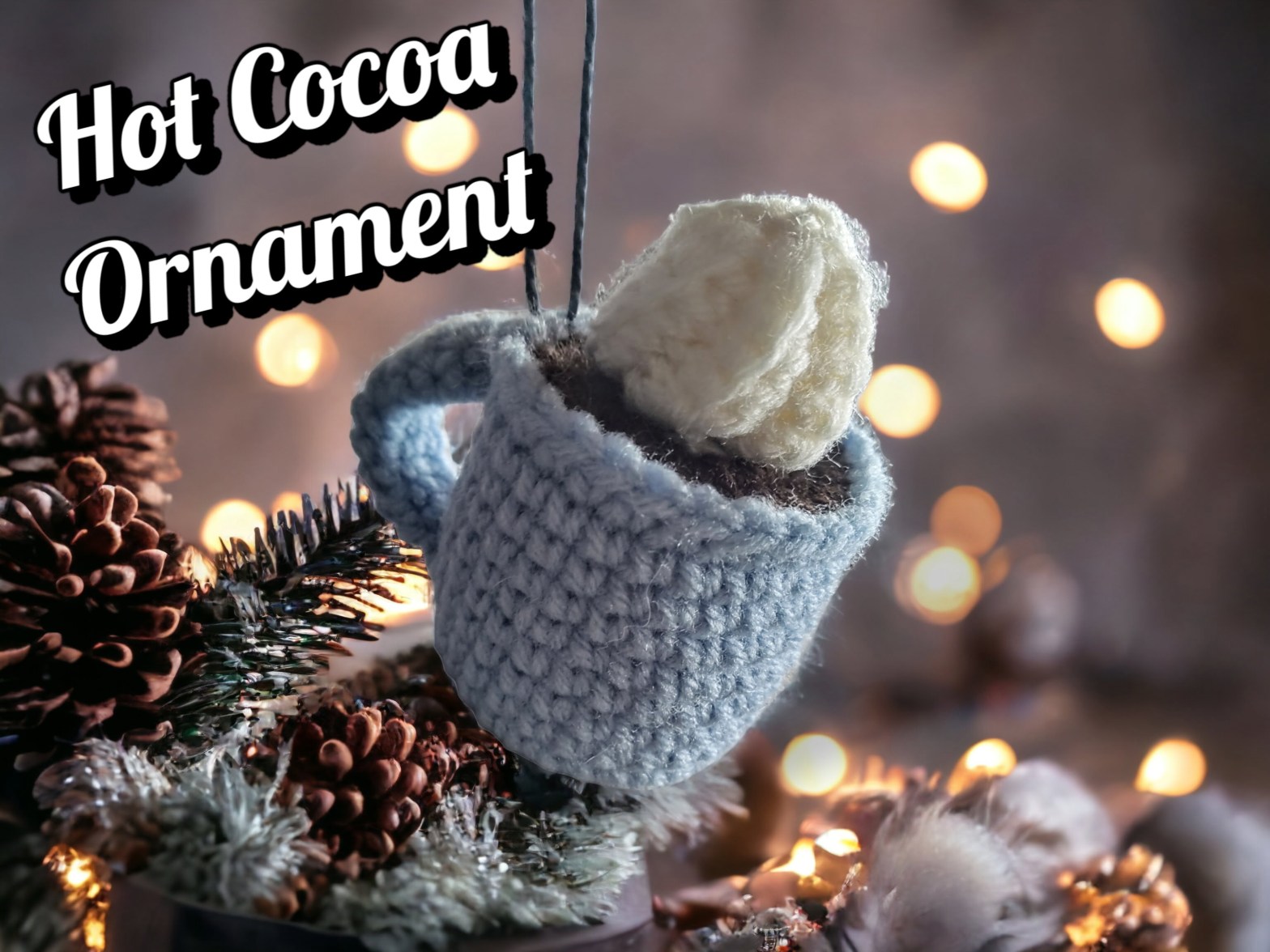 How to Make a Hot Cocoa Ornament