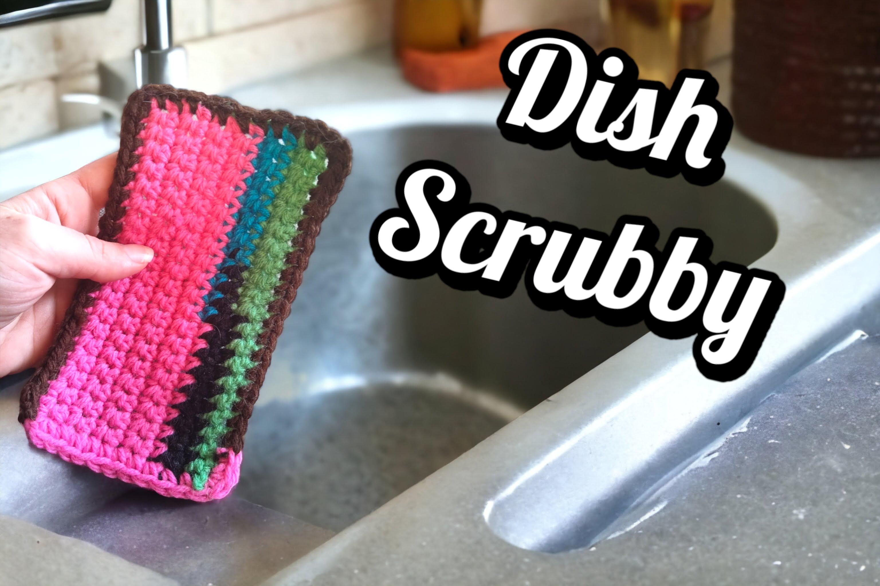 How to Make a Dish Scrubby