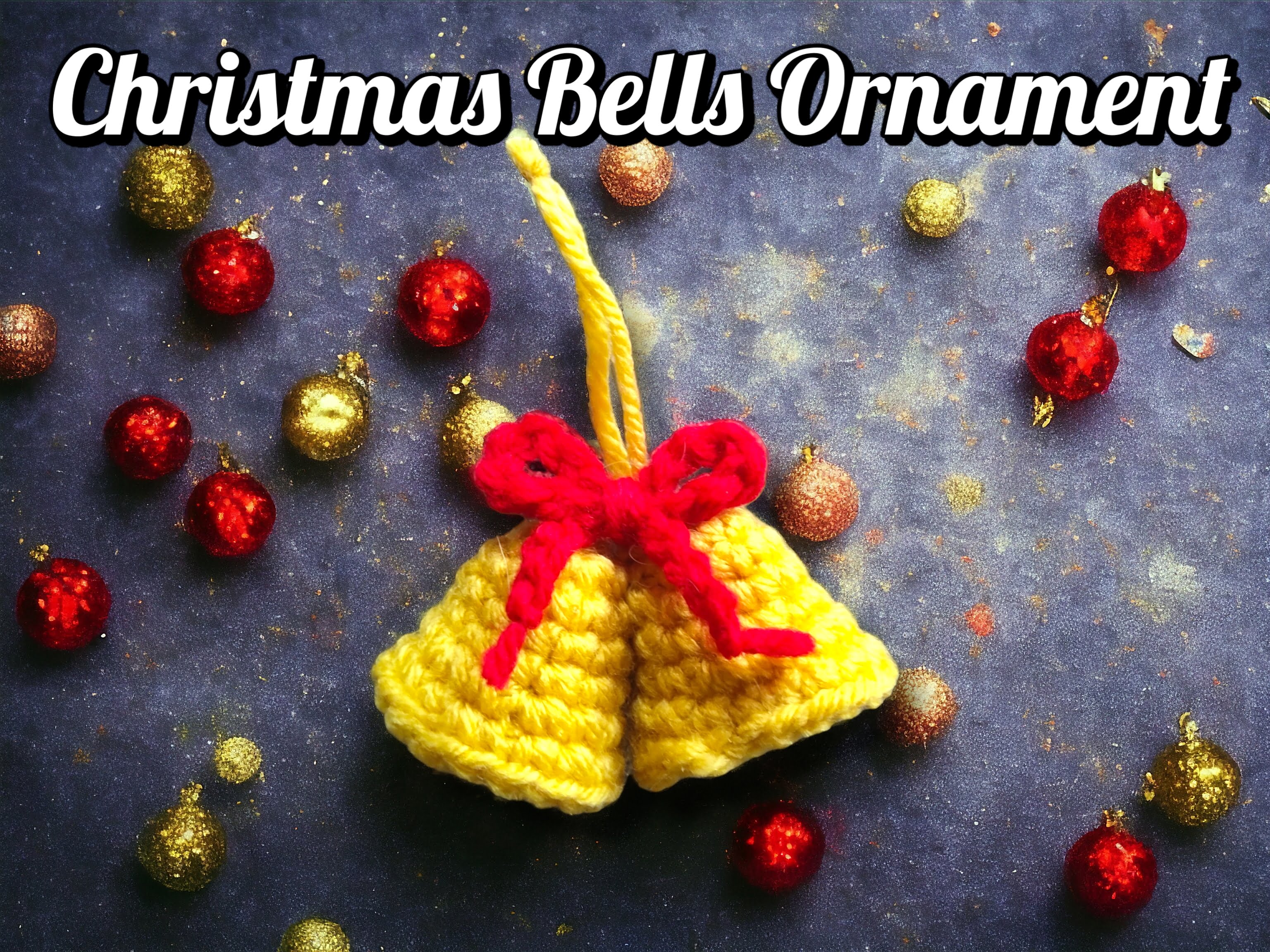 How to Make a Christmas Bell Ornament