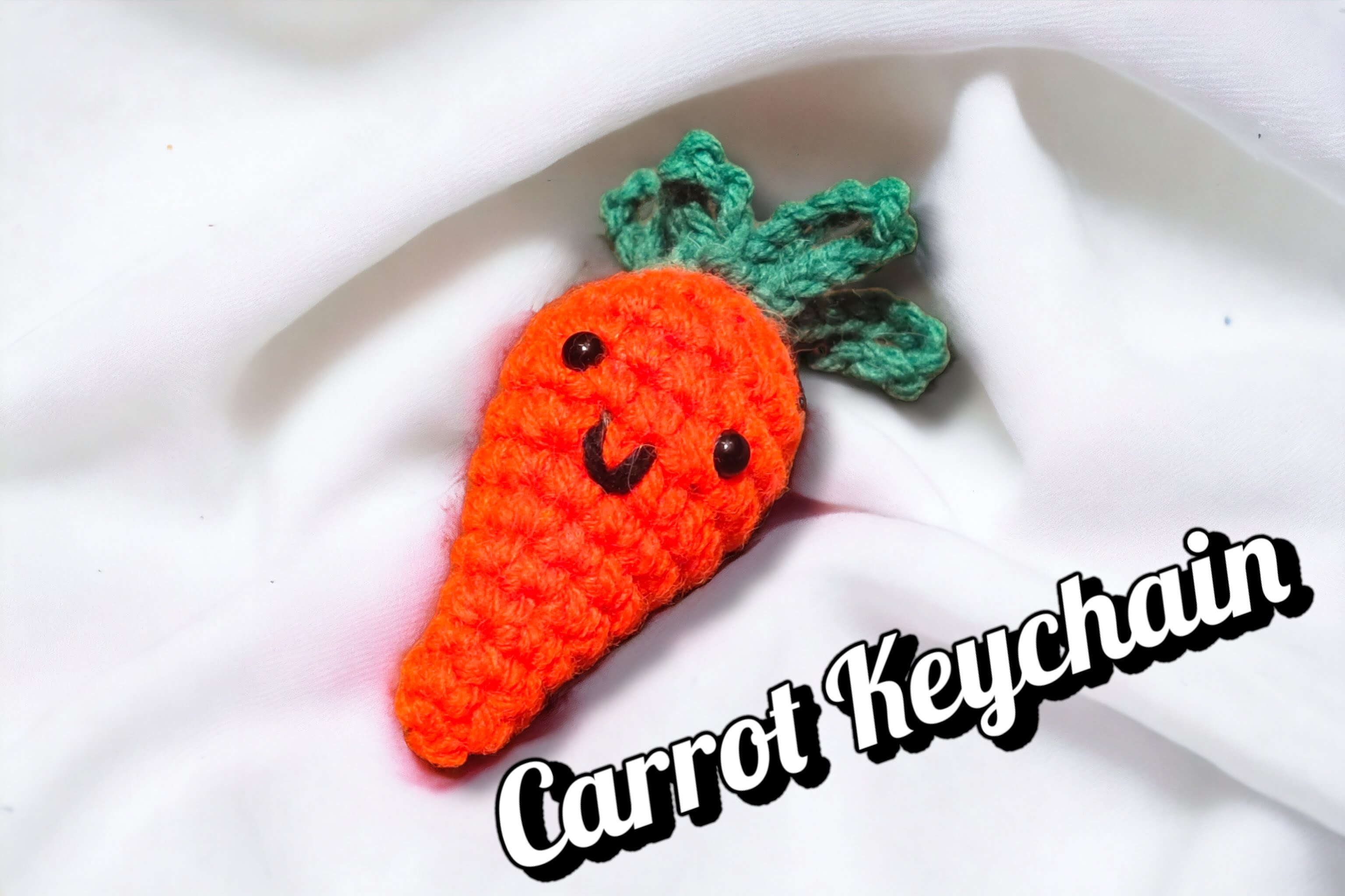 How to Make a Carrot Keychain