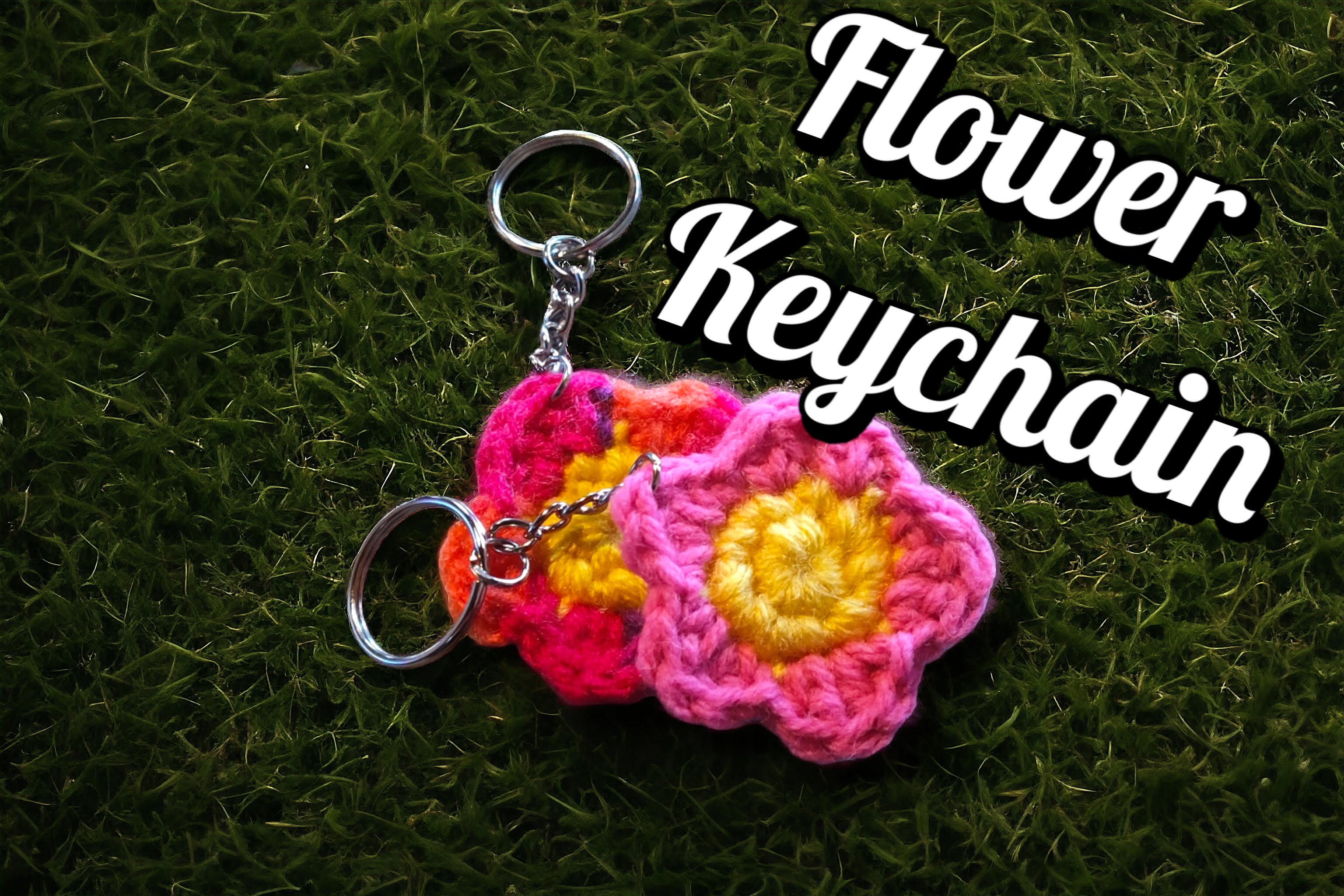 How to Make a Flower Keychain