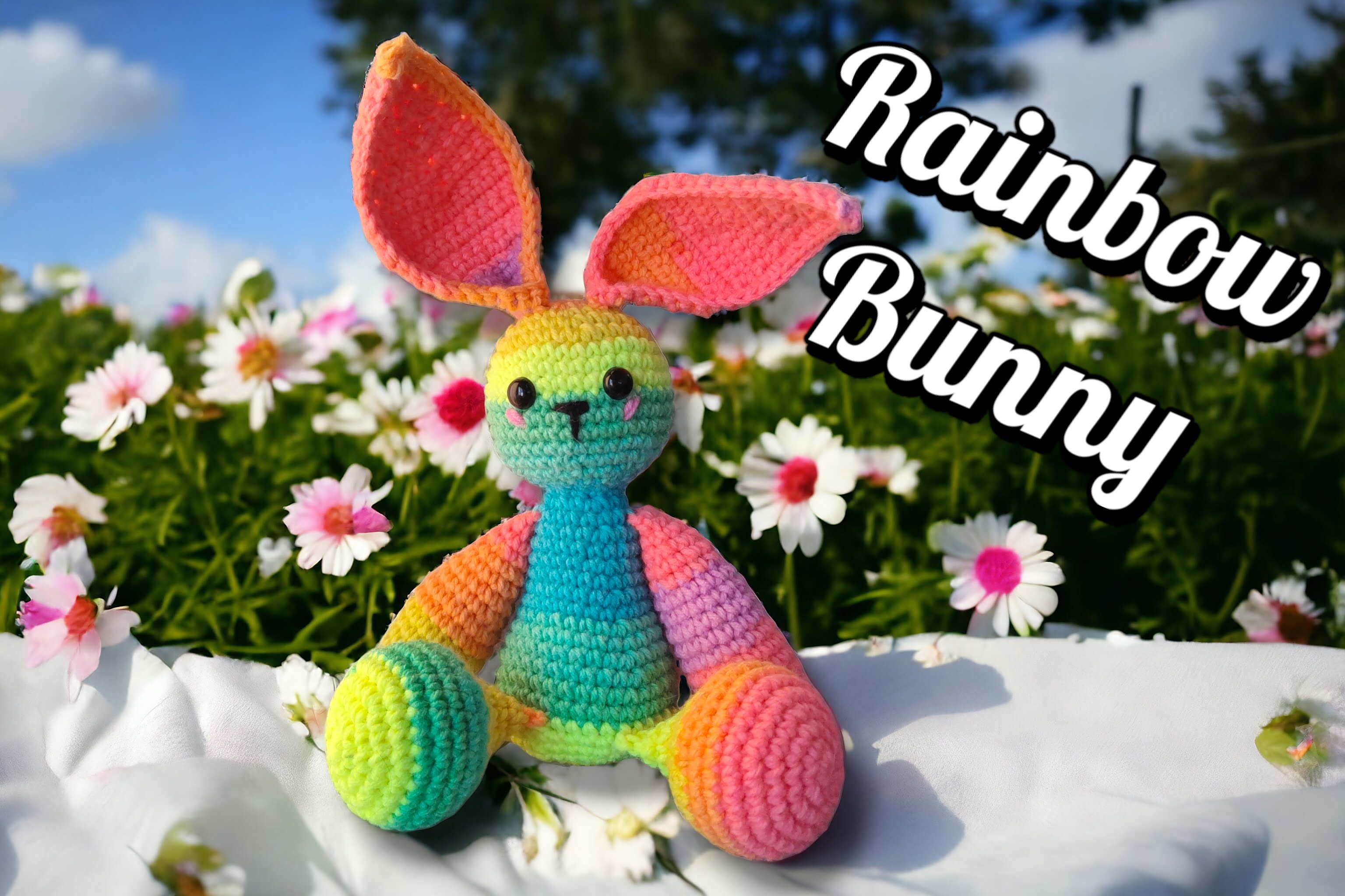 How to Make a Rainbow Bunny